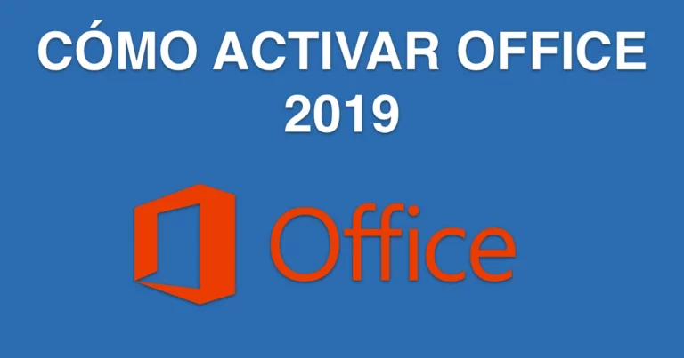 como activar office 2019