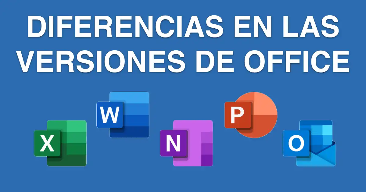 diferencias entre las versiones de office