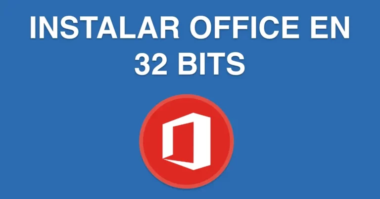 instalar office en 32 bits