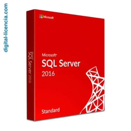 licencia sql server 2016 standard