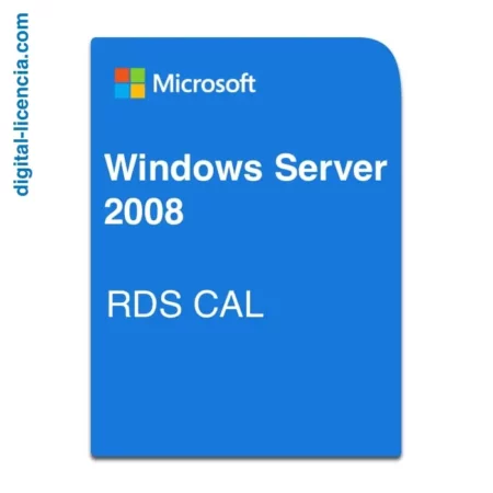 licencia windows server cal rds 2008