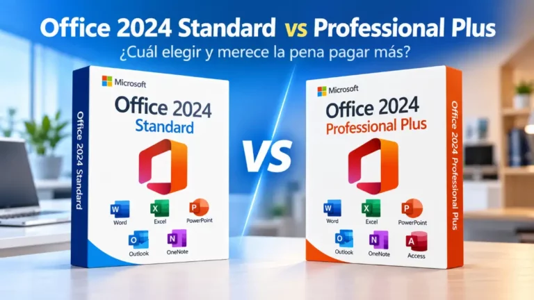 office 2024 standard vs pro plus