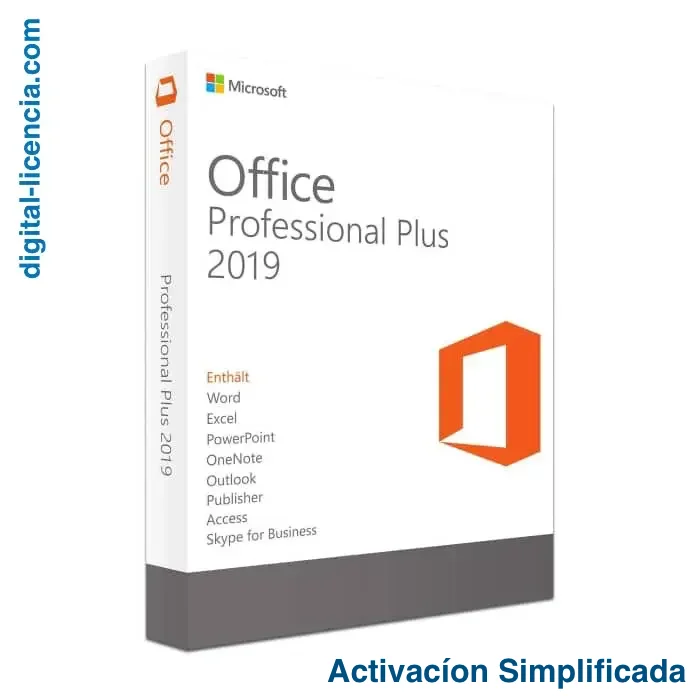 office 2019 pro plus activacíon simplificada